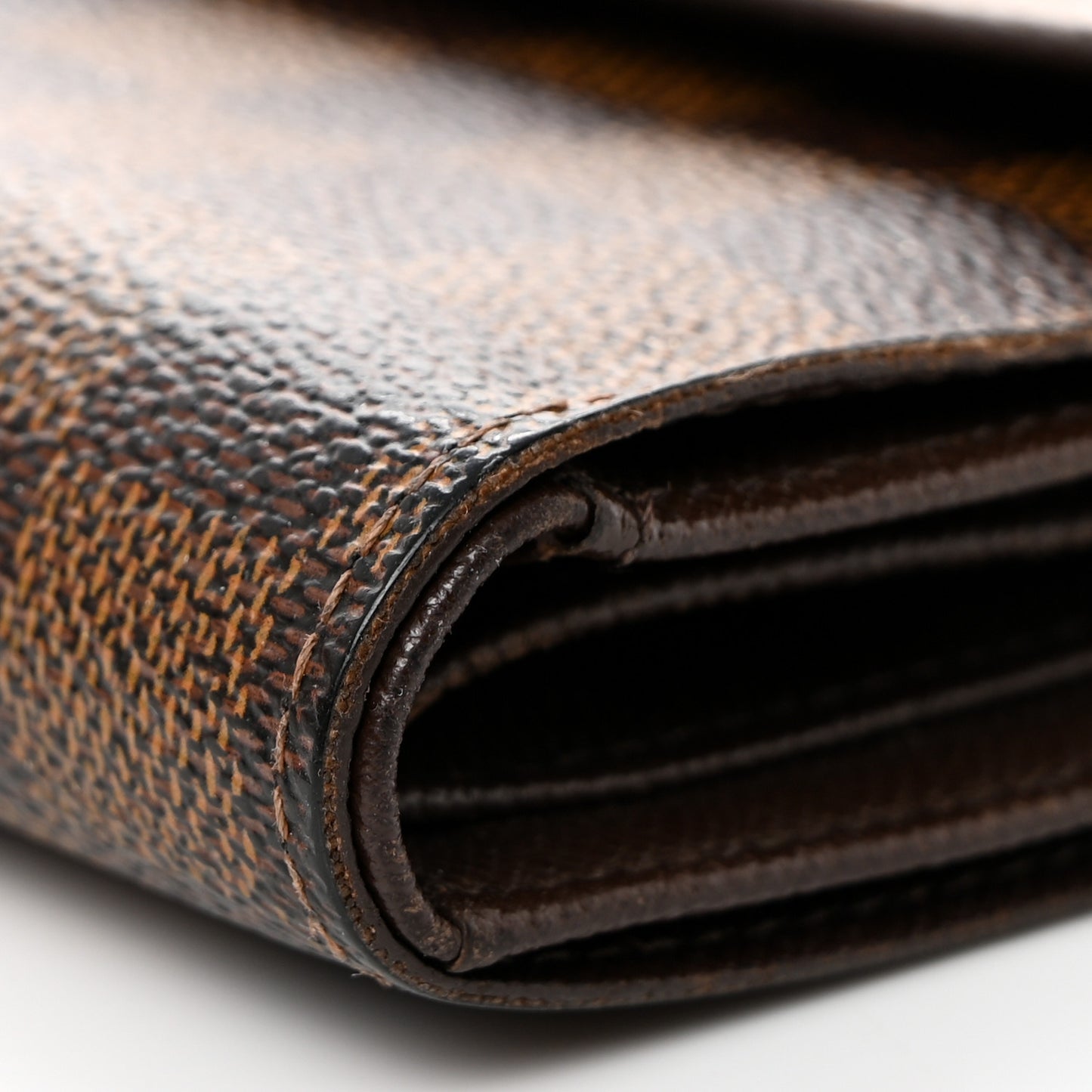 Damier Ebene Porte Tresor Etui Papier Wallet