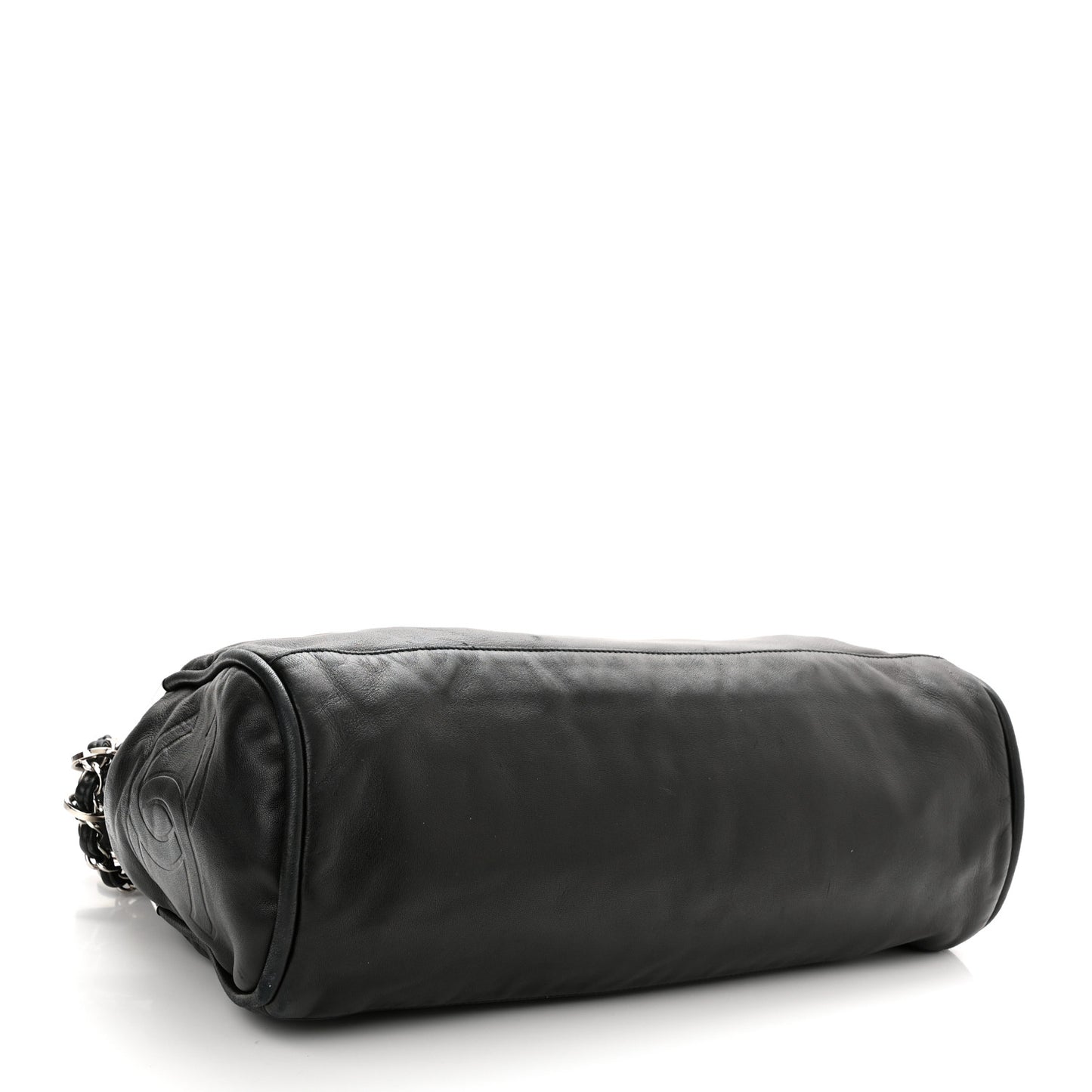 Lambskin Large Ultimate Soft Tote Black