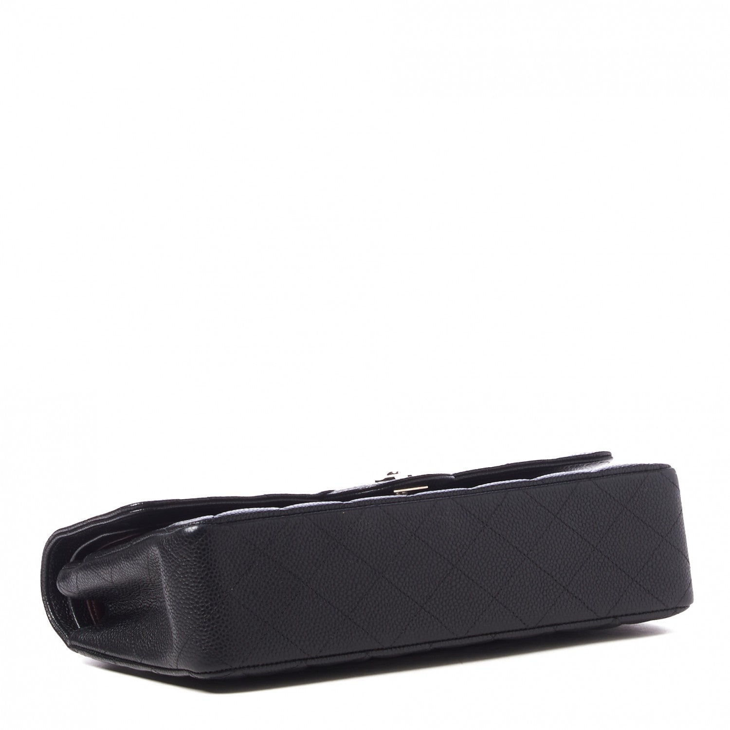 Chanel Caviar Quilted Medium Double Flap Black 3 of 10