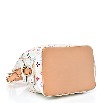 Louis Vuitton Monogram Multicolor Petit Noe White 4 of 16
