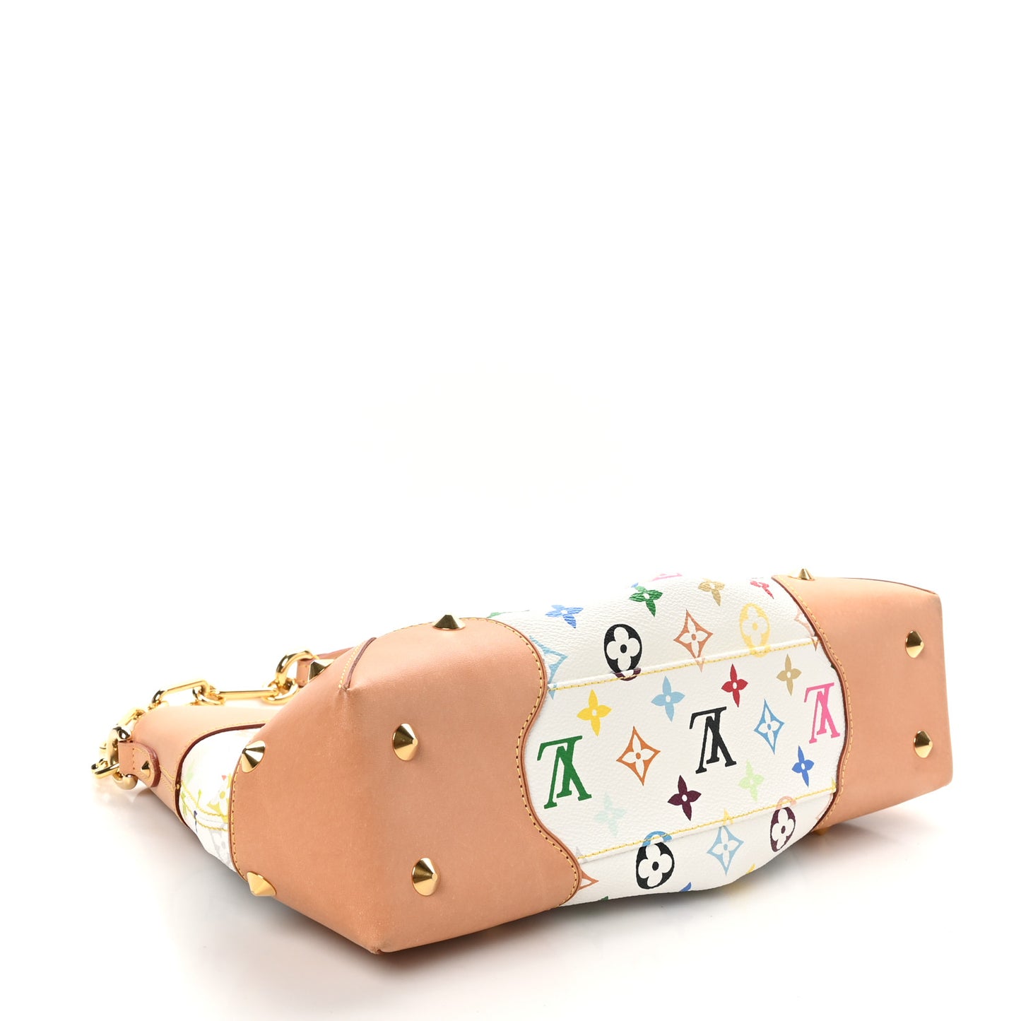 Monogram Multicolor Judy MM White