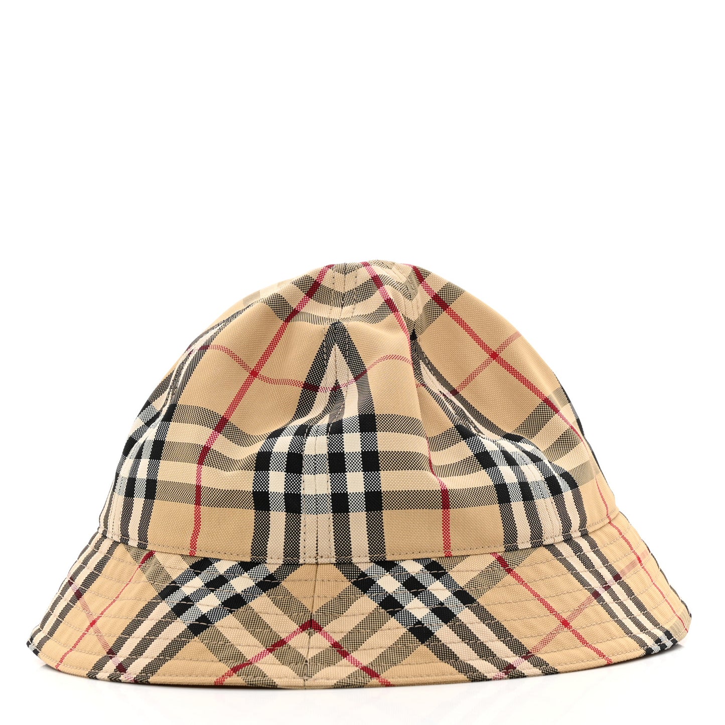 Nylon Vintage Check Bucket Hat L Archive Beige