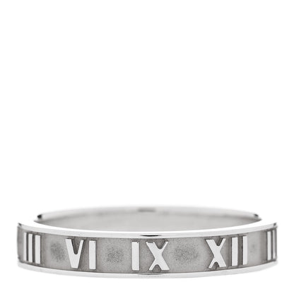 Tiffany Sterling Silver Narrow Atlas Ring 61 9.5 3 of 4