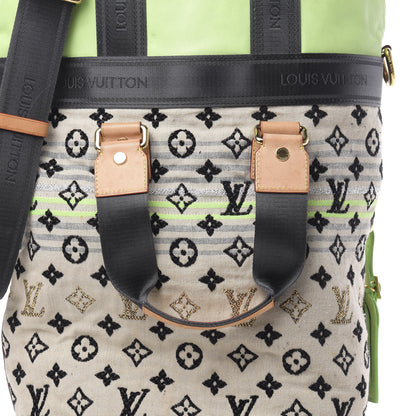 Louis Vuitton Fabric Jacquard Monogram Cheche Gypsy PM Vert 8 of 14
