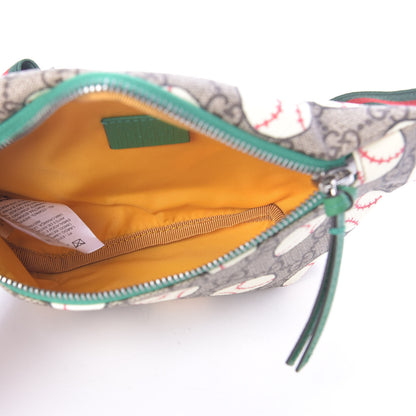 Gucci GG Supreme Monogram Baseballs Web Childrens Belt Bag 5 of 10