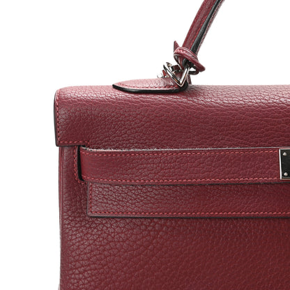 Hermes Fjord Kelly Retourne 40 Rouge H 20 of 31