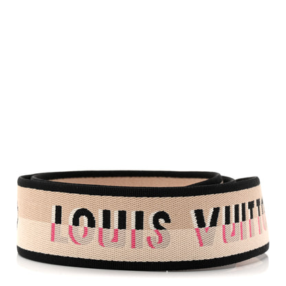 Louis Vuitton Jacquard Speedy Bandouliere 20 Shoulder Strap Black 2 of 3
