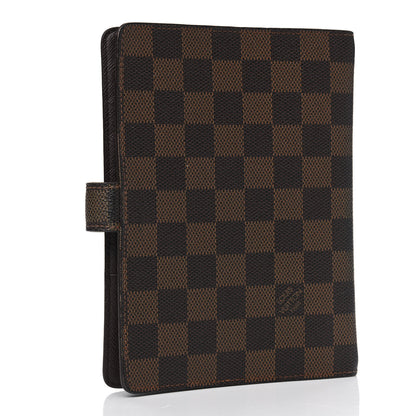 Louis Vuitton Damier Ebene Medium Ring Agenda Cover 2 of 9