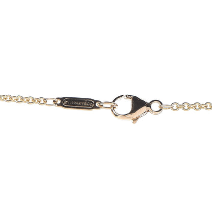 Tiffany 18K Yellow Gold 1837 Bar Pendant Necklace 6 of 8