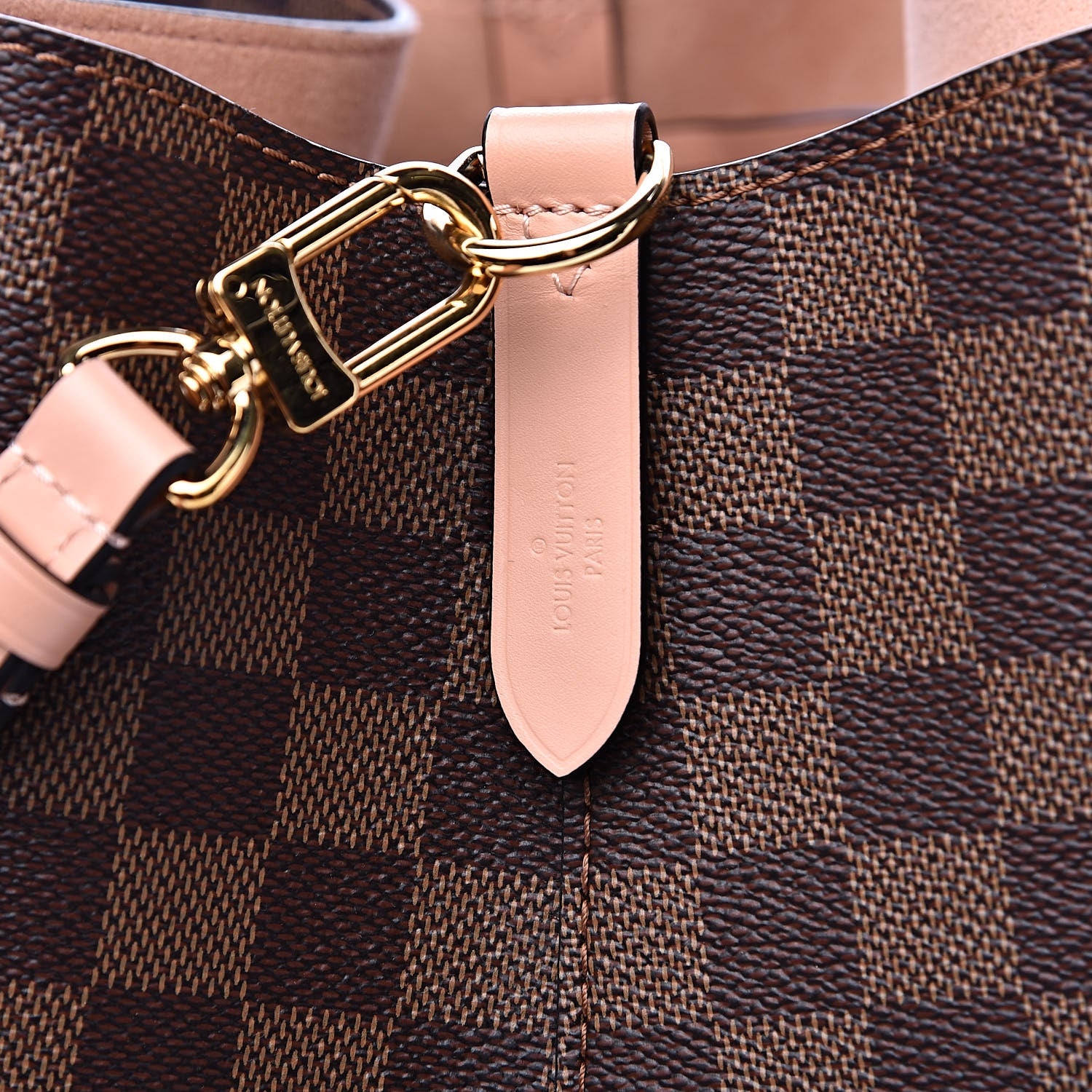 Louis Vuitton Damier Ebene Neonoe MM Venus Pink 8 of 8