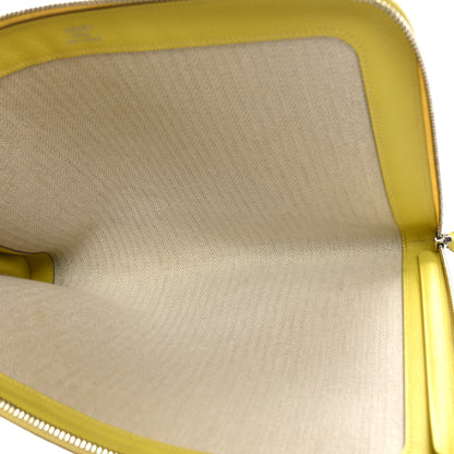 Hermes Epsom Zip Tablet Portfolio Lime 5 of 7