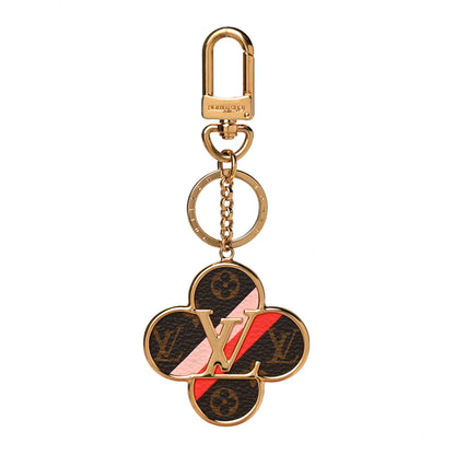 Louis Vuitton Metal Monogram Into The Flower Bag Charm Key Holder 1 of 4
