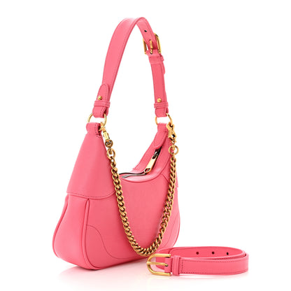 Gucci Goatskin Small Aphrodite Shoulder Bag Rhodamine Pink 3 of 13