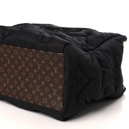 Louis Vuitton Econyl Monogram Pillow Giant Onthego GM Black 8 of 8