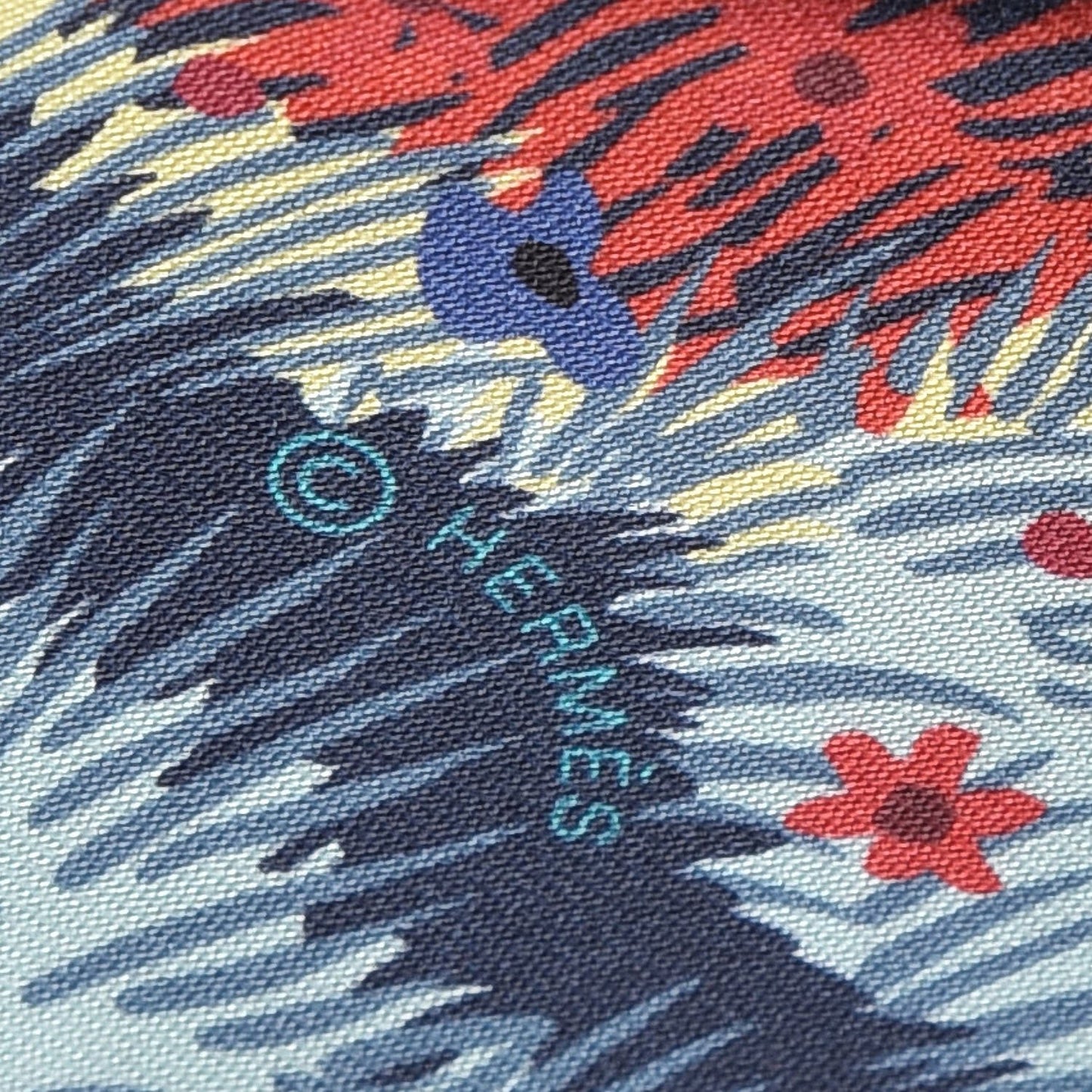 Silk Dans un Jardin Anglais Twilly Canard Vert Jaune