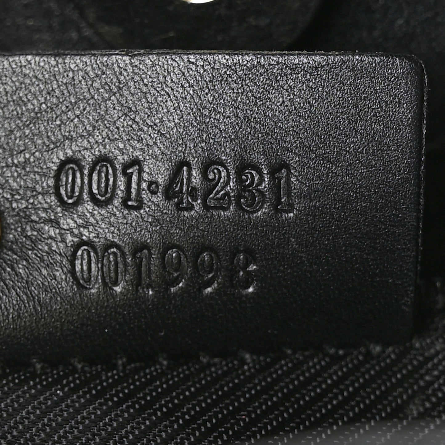 Monogram Shoulder Bag Black