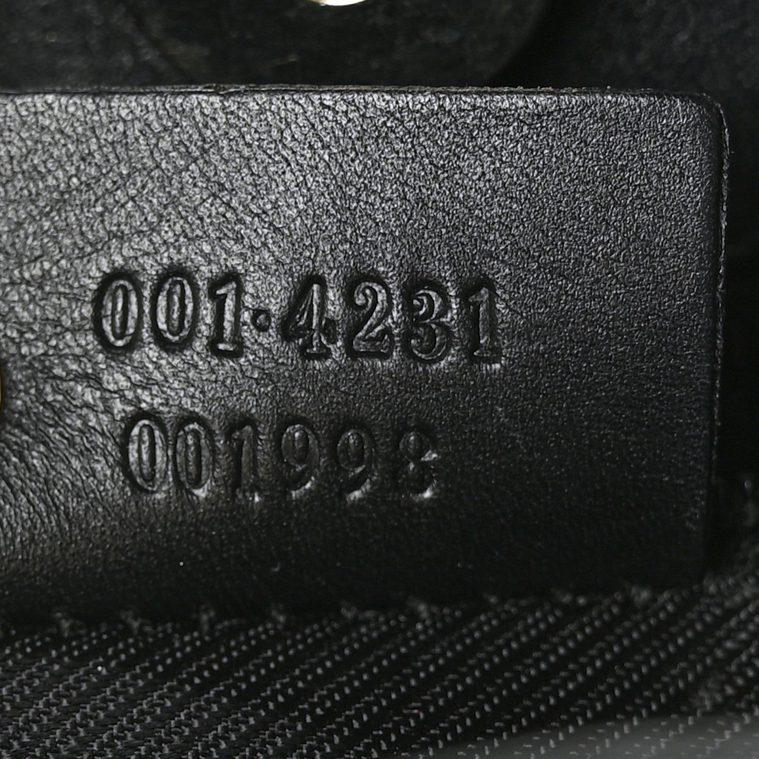 Gucci Monogram Shoulder Bag Black 7 of 9