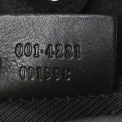Gucci Monogram Shoulder Bag Black 7 of 9