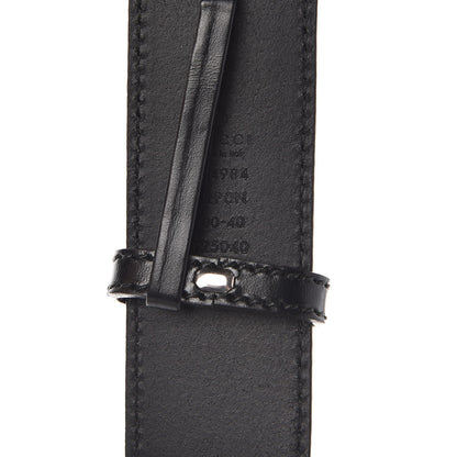 Gucci Calfskin Interlocking G 40mm Belt 100 40 Black 5 of 7