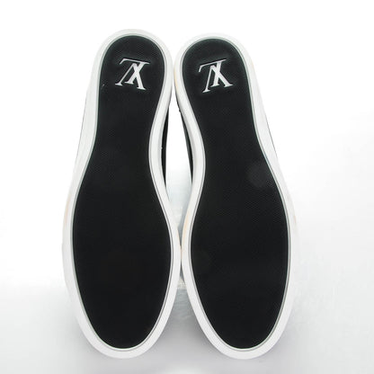 Louis Vuitton Calfskin Punchy Love Patch High Top Sneakers 39 Black 5 of 9