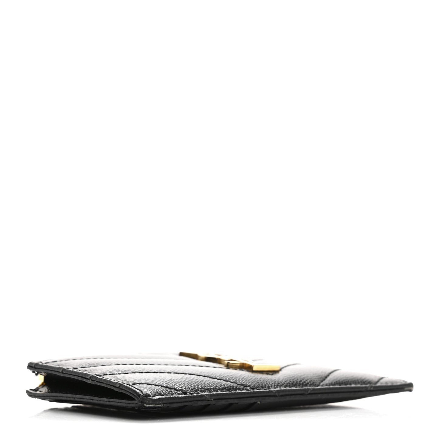 Monogram Grain de Poudre 5 Fragments Zip Pouch Card Holder Black