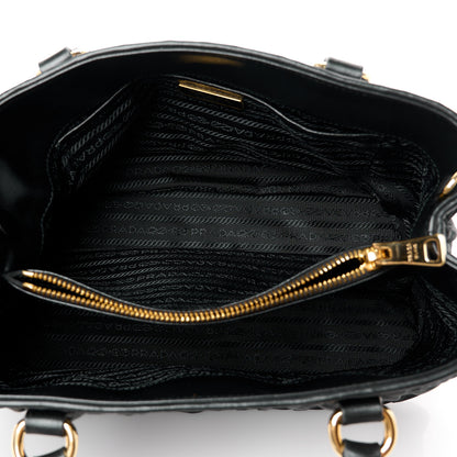 Prada Tessuto Nylon Gaufre Small Tote Black 5 of 11