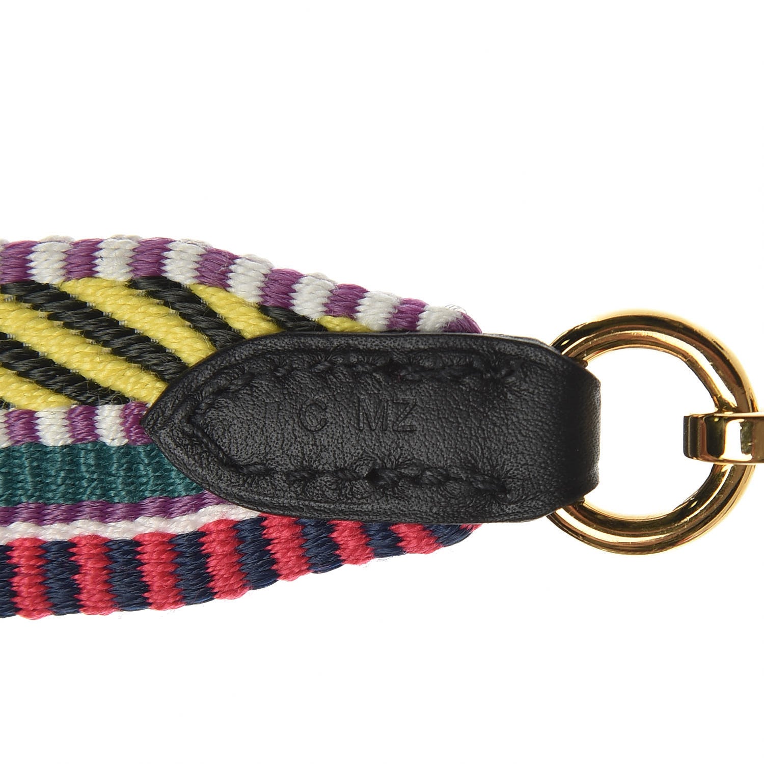Hermes Toile Swift 25mm Sangle Cavale Shoulder Strap Multicolor Black 3 of 6