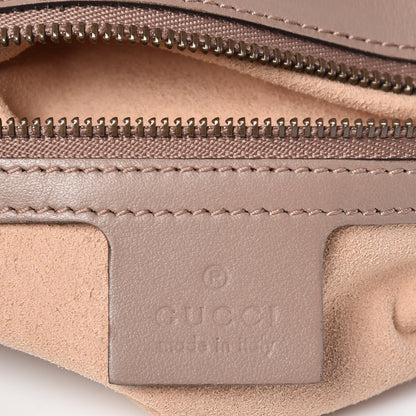 Gucci Calfskin Matelasse Small GG Marmont Shoulder Bag Porcelain Rose 6 of 12