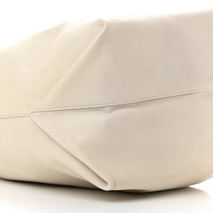 Saint Laurent Lambskin Teddy Drawstring Bag Crema Soft 10 of 13