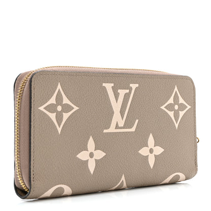 Louis Vuitton Empreinte Monogram Giant Zippy Wallet Tourterelle Creme 3 of 8