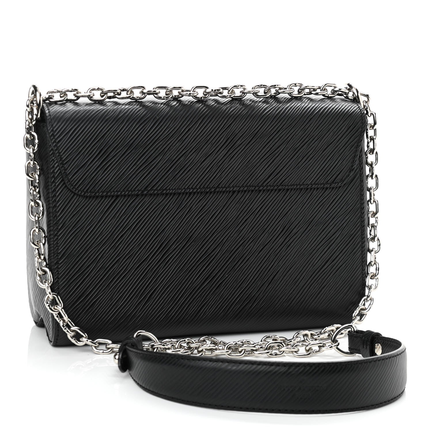 Louis Vuitton Epi Twist Shoulder Bag MM Black 3 of 10