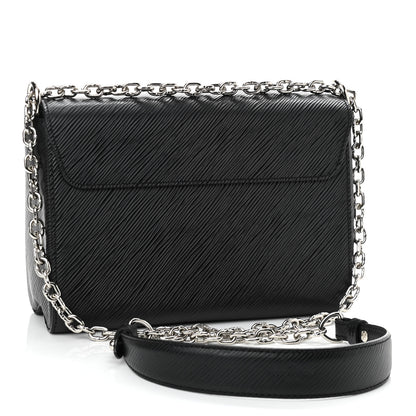 Louis Vuitton Epi Twist Shoulder Bag MM Black 3 of 10