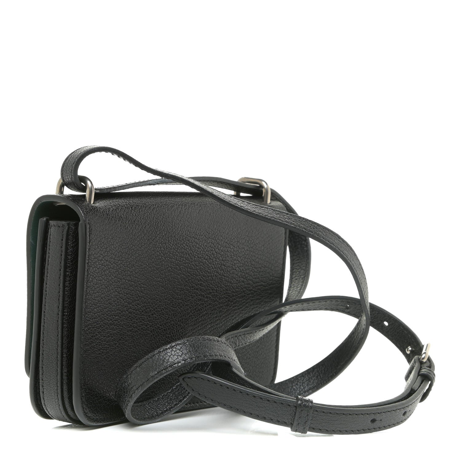 Burberry Goatskin Mini D-Ring Bag Black 3 of 15