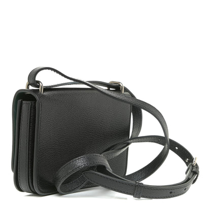 Burberry Goatskin Mini D-Ring Bag Black 3 of 15