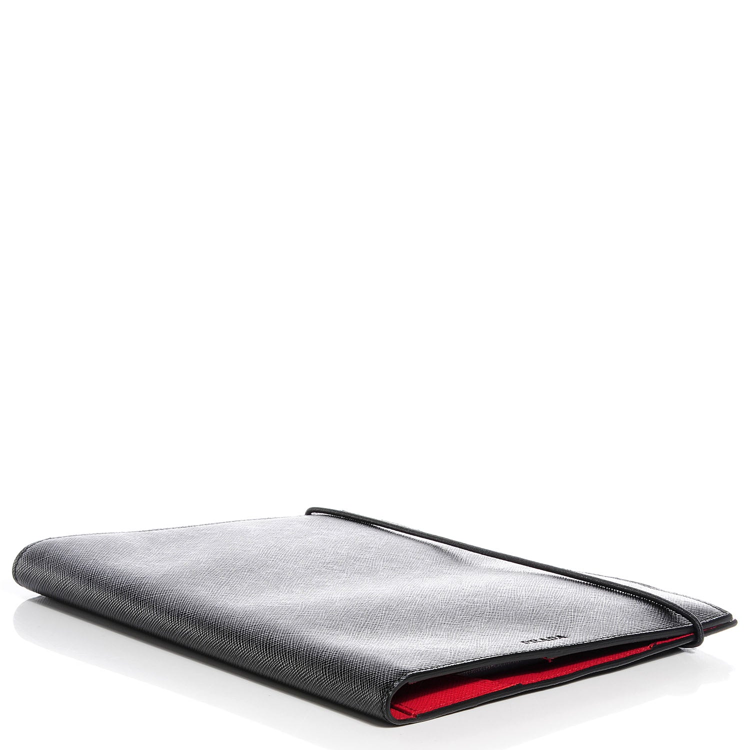 Prada Saffiano Notepad Cover Case Nero Black 4 of 6