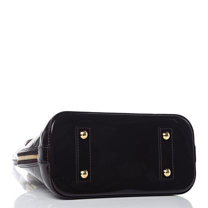 Louis Vuitton Vernis Alma BB Amarante 4 of 8
