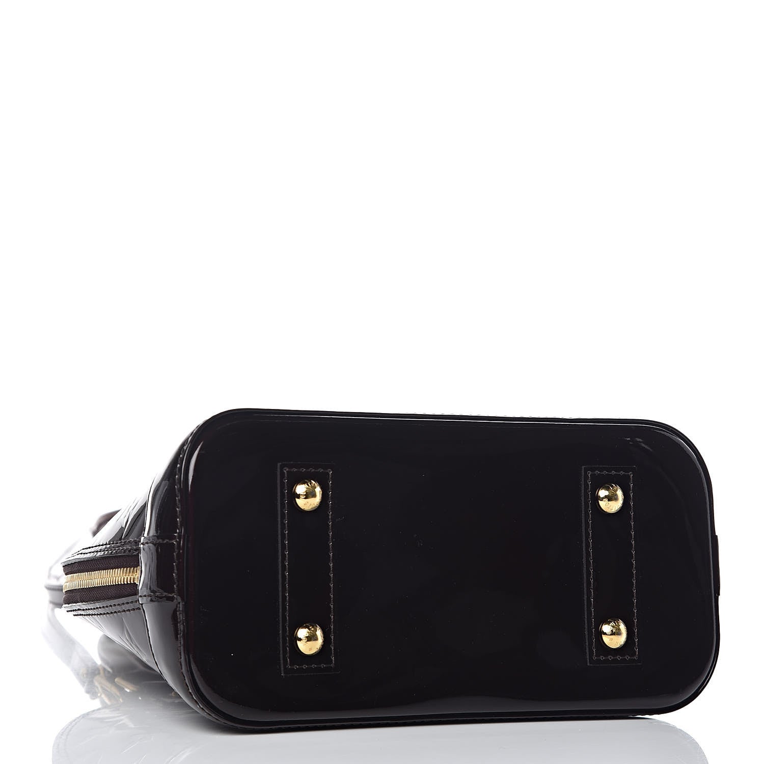 Louis Vuitton Vernis Alma BB Amarante 4 of 8