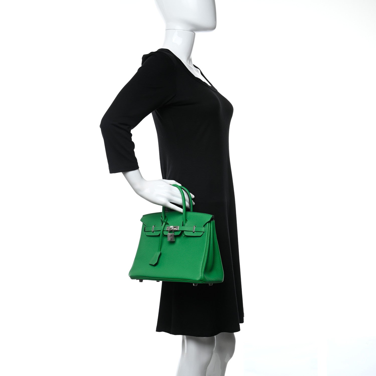Hermes Togo Birkin 25 Bambou 2 of 38