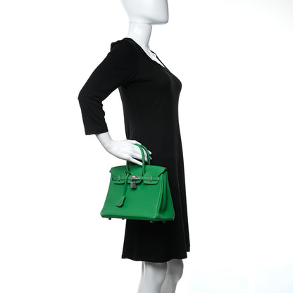 Hermes Togo Birkin 25 Bambou 2 of 38