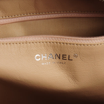 Chanel Lambskin Quilted Large Camera Case Beige 6 of 7
