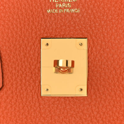 Hermes Togo Birkin 35 Orange 22 of 34
