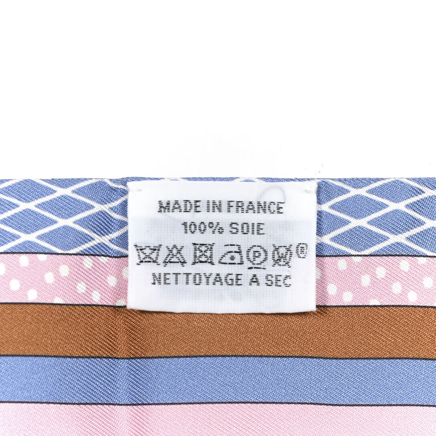 Silk Twilly Grand Theatre Nouveau Bleu Lavande Rose Vert