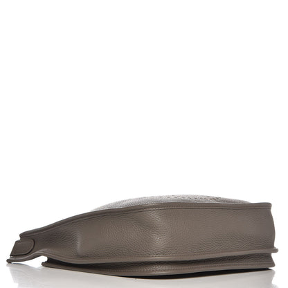 Hermes Taurillon Clemence Evelyne III PM Etain 4 of 9