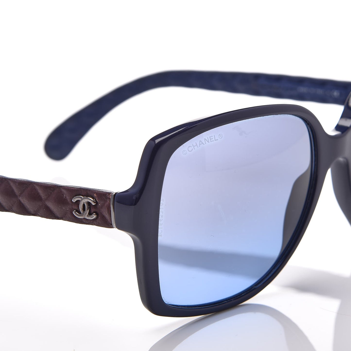 Quilted CC Sunglasses 5289 Blue