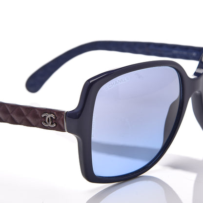 Chanel Quilted CC Sunglasses 5289 Blue 7 of 7