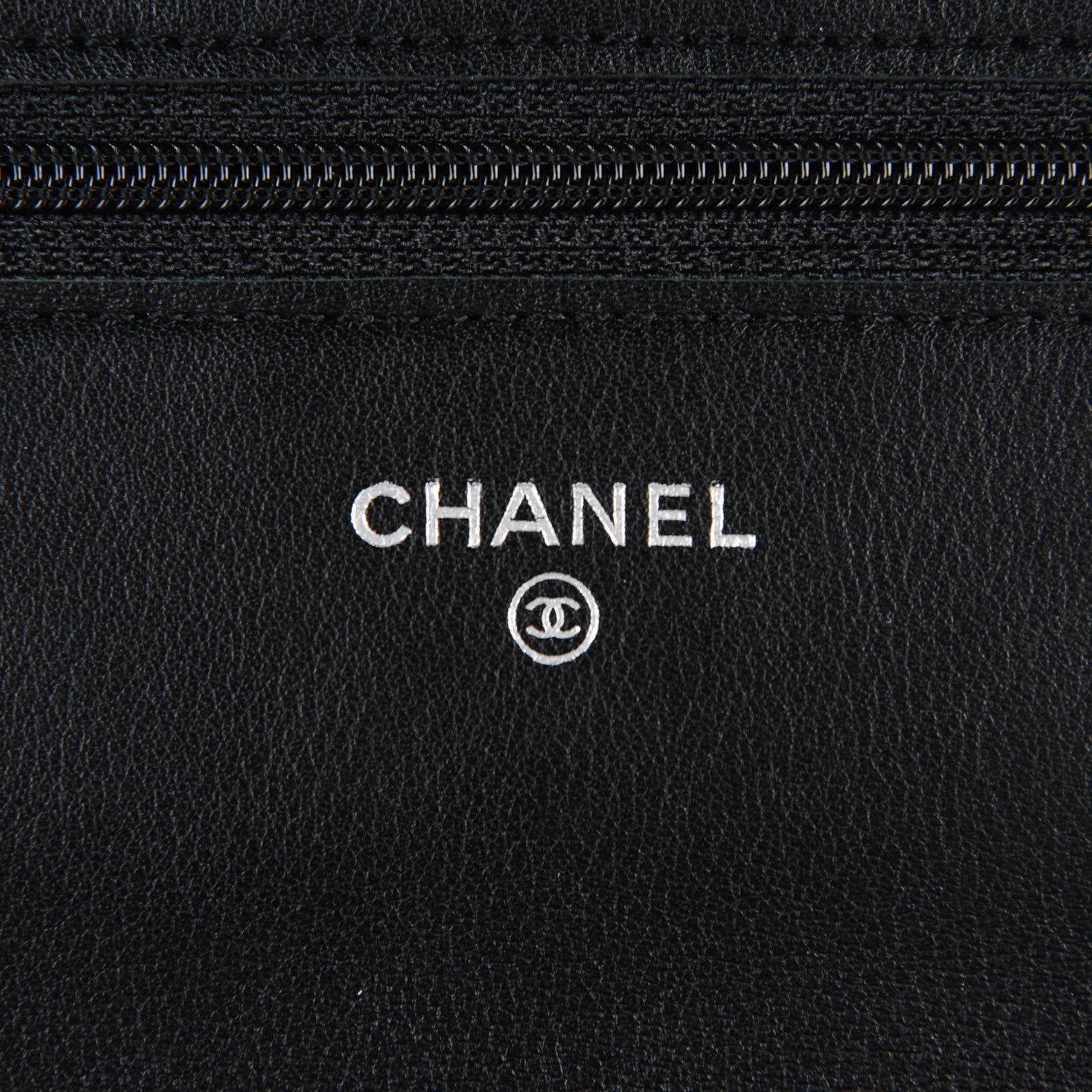 Chanel Caviar Timeless CC Wallet On Chain WOC Black 7 of 9
