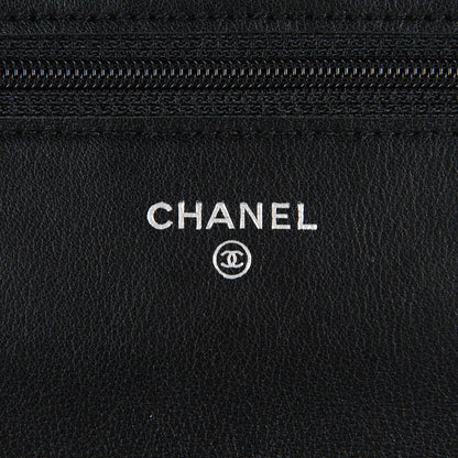 Chanel Caviar Timeless CC Wallet On Chain WOC Black 7 of 9