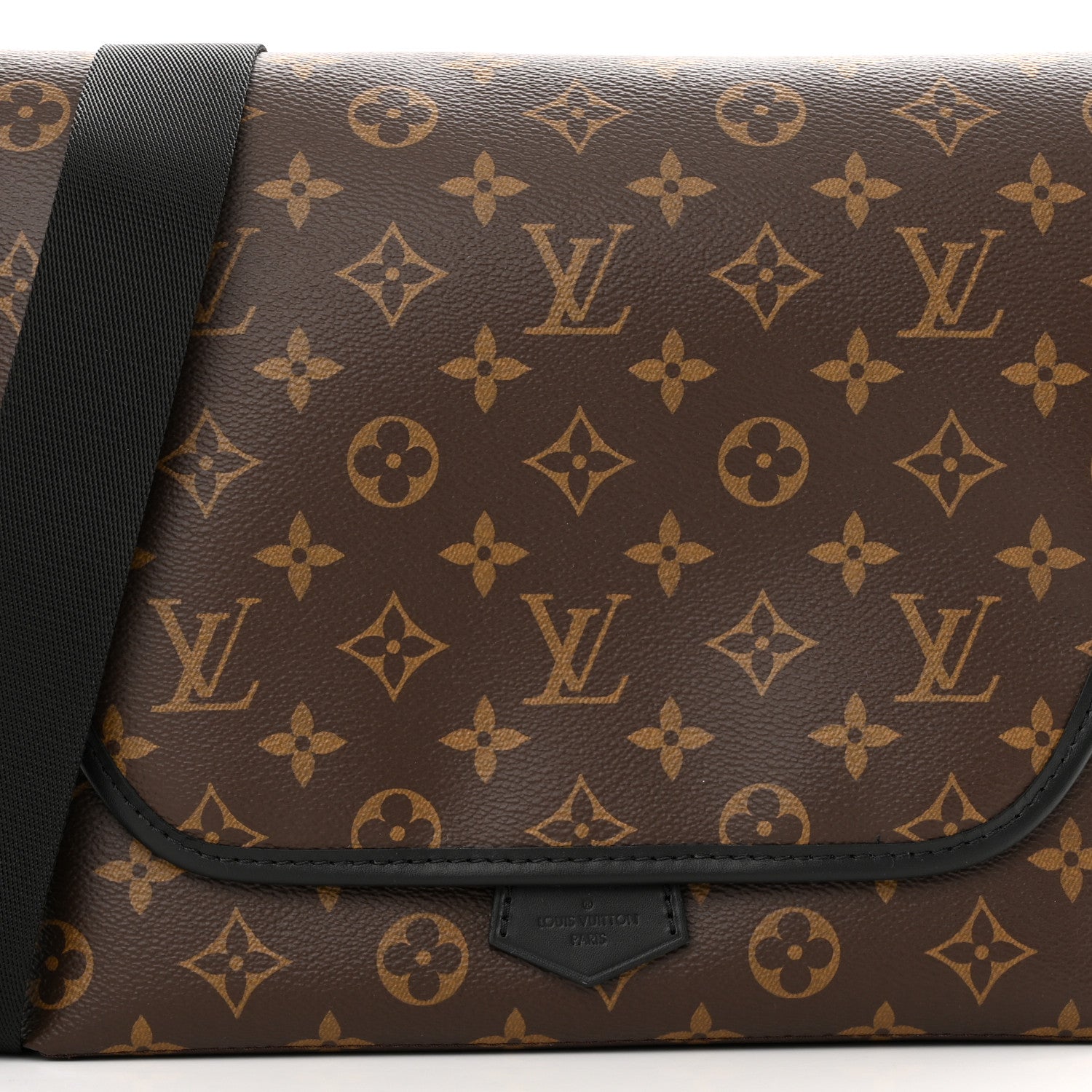 Louis Vuitton Monogram Macassar Magnetic Messenger 7 of 10