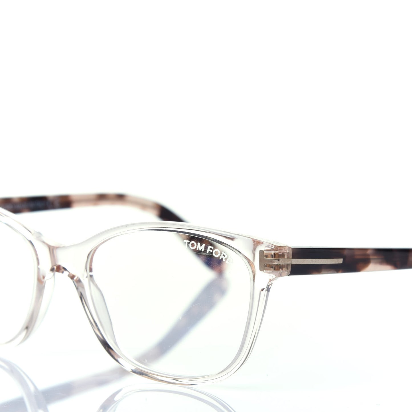 Acetate Blue Block Eyeglasses TF5638 Pink Ice White