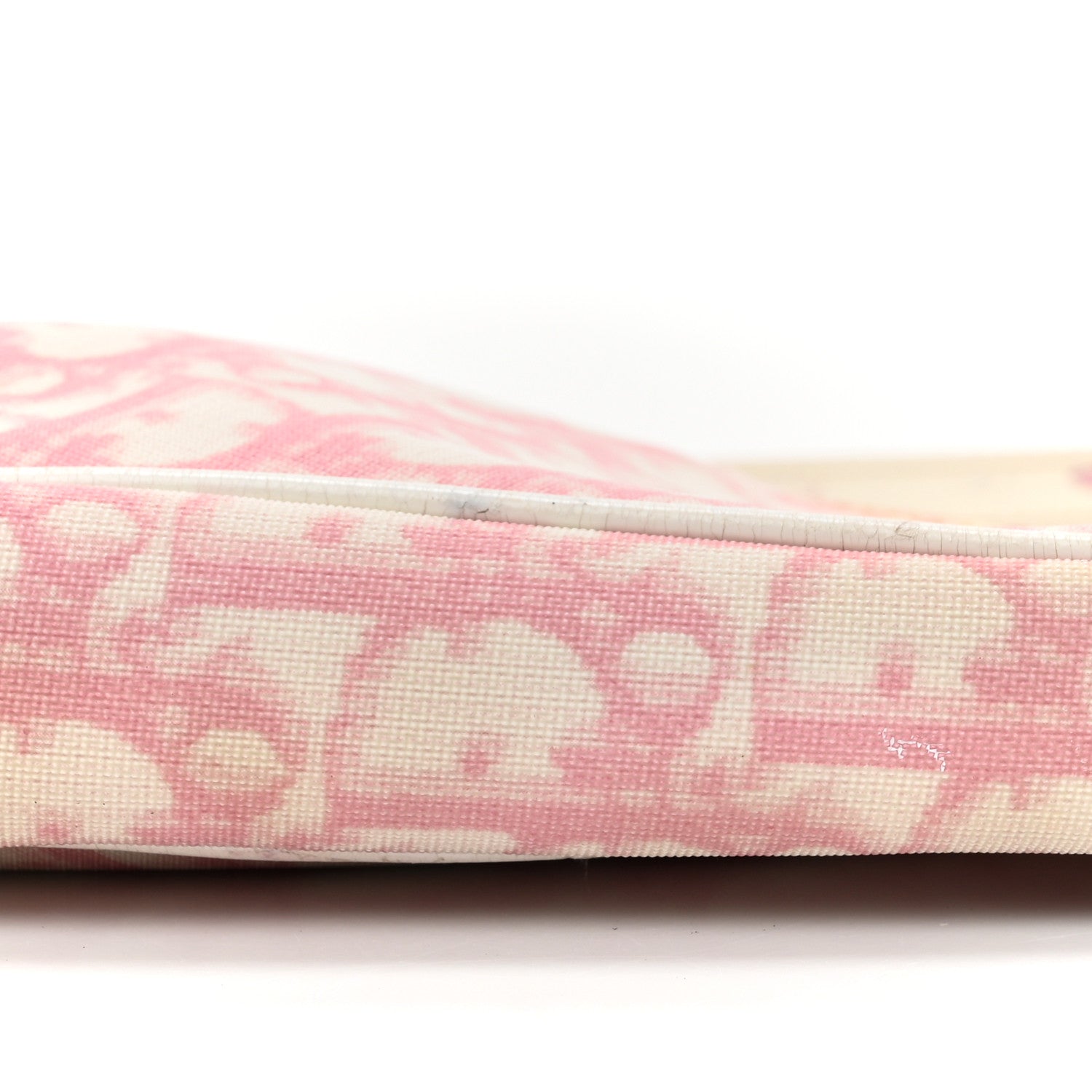 Christian Dior Monogram Mini Saddle Pochette Pink 9 of 14